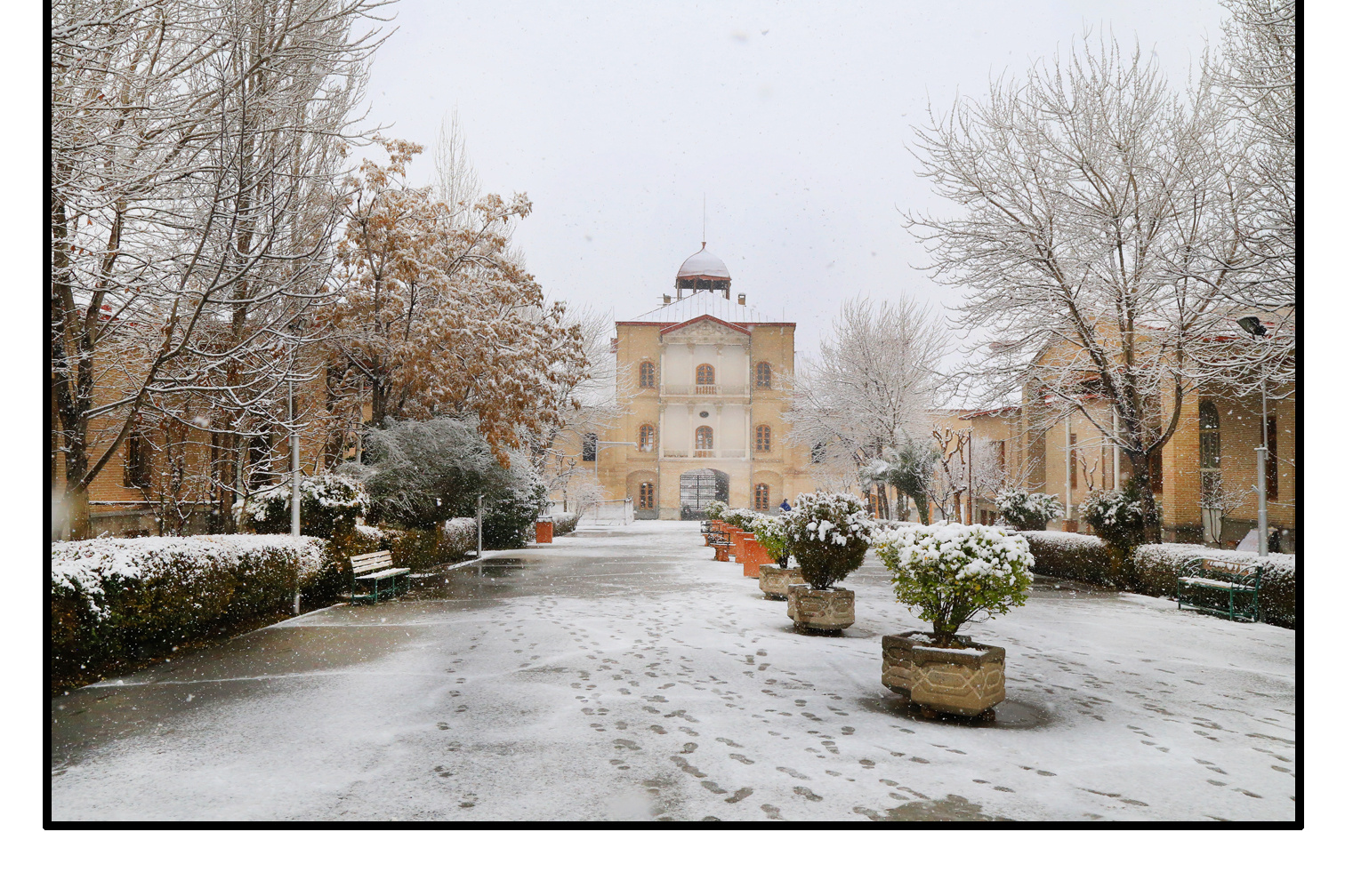 عمارت قزاق‌خانه - نمای شمالی