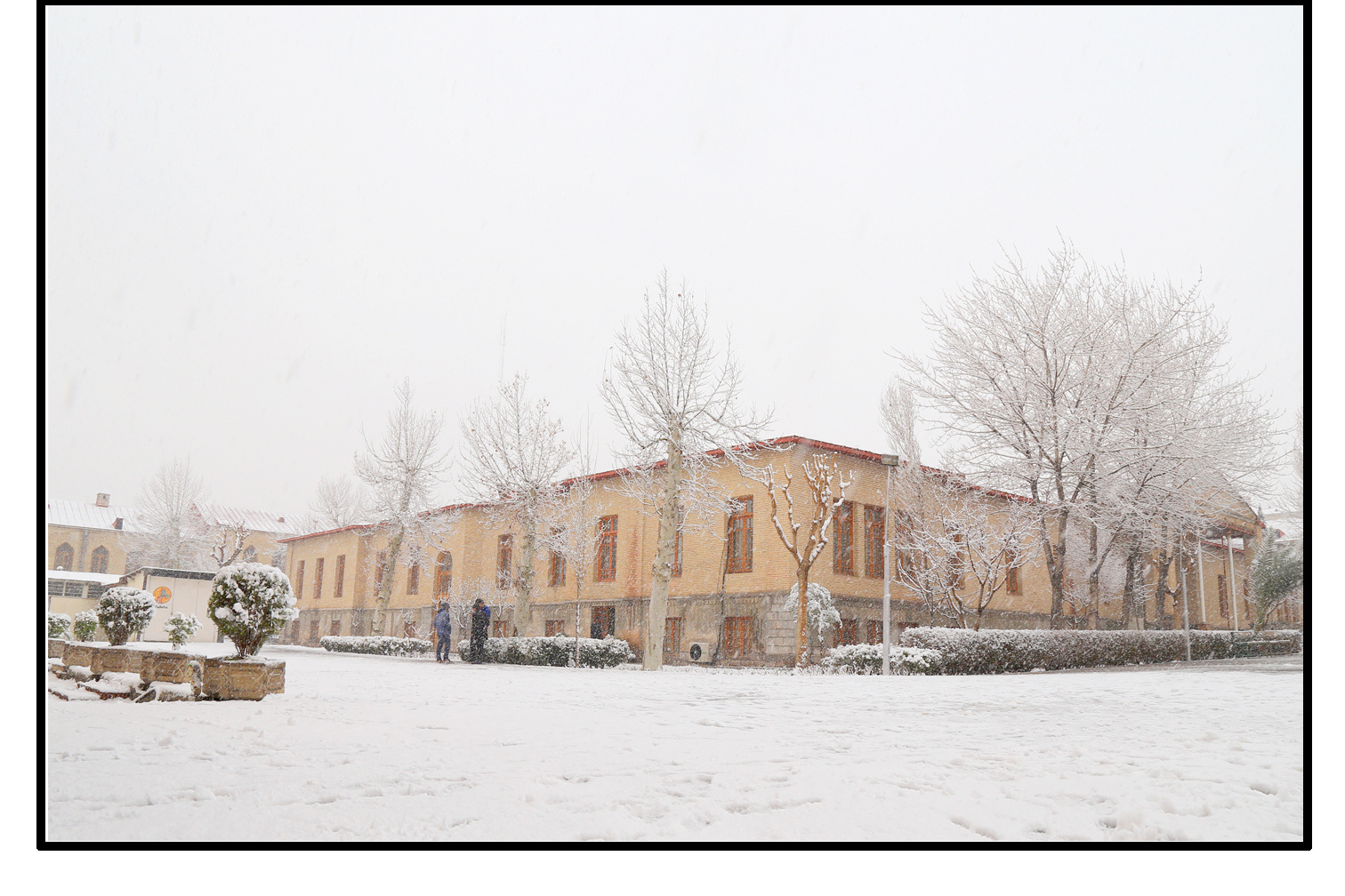 پردیس باغ ملی - دانشکده معماری و شهرسازی - نمای جنوب شرقی