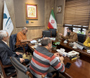 رییس دانشگاه با مسولین موسسه دیدار و گفتگو کرد