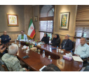نشست صمیمانه ی سرپرست دانشگاه با همکاران بازنشسته