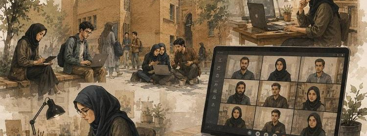 اطلاعیه ی 25 خرداد معاونت آموزشی در مورد نحوه ی ادامه تشکیل کلاس ها و برگزاری امتحانات نیمسال دوم 1405-1404