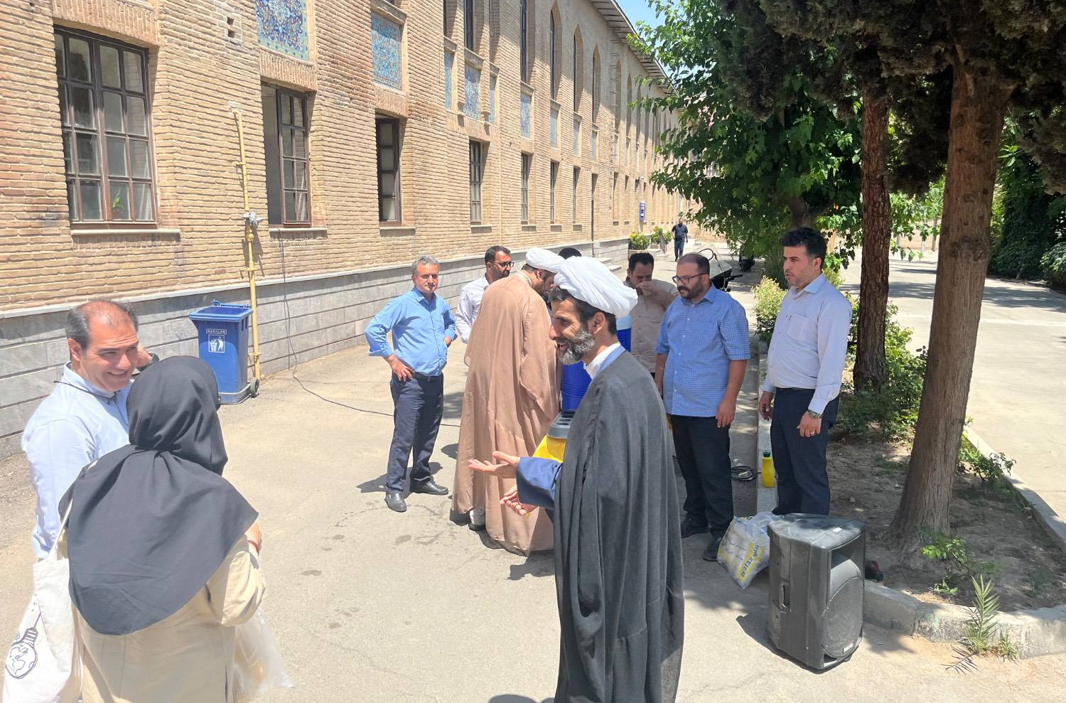 گرامیداشت عید سعید غدیر خم در پردیس باغ ملی دانشگاه هنر ایران