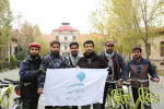 اولین همایش مشترک دوچرخه سواری دانشگاه هنر و شهرداری منطقه ۱۲ تهران