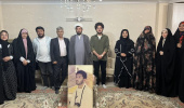 اولین دیدار دانشجویی "راهیان معرفت"، از خانواده شهید سعید جانبزرگی