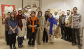برگزاری نمایشگاه آثار هنری و محصولات فرهنگی واحدهای فناور مرکز رشد و کارآفرینی دانشگاه هنر ایران