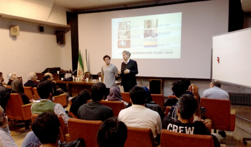 مستر کلاس استاد مدرسه فیلم دانمارک در دانشکده سینما و تئاتر