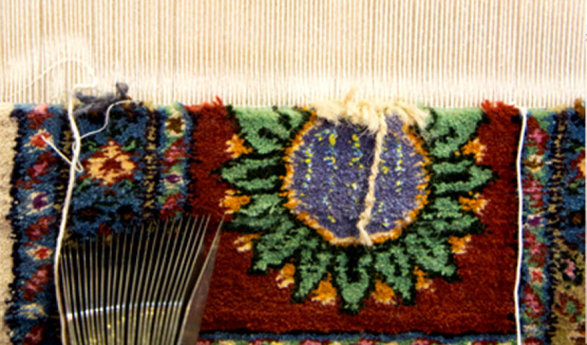 دانشجوی دانشگاه هنر مقام نخست گرایش مرمت دهمین المپیاد فرش دستبافت را کسب کرد