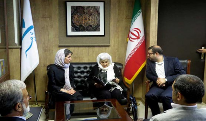 حضور هنرمند پیشکسوت نقاشی در دانشگاه هنر