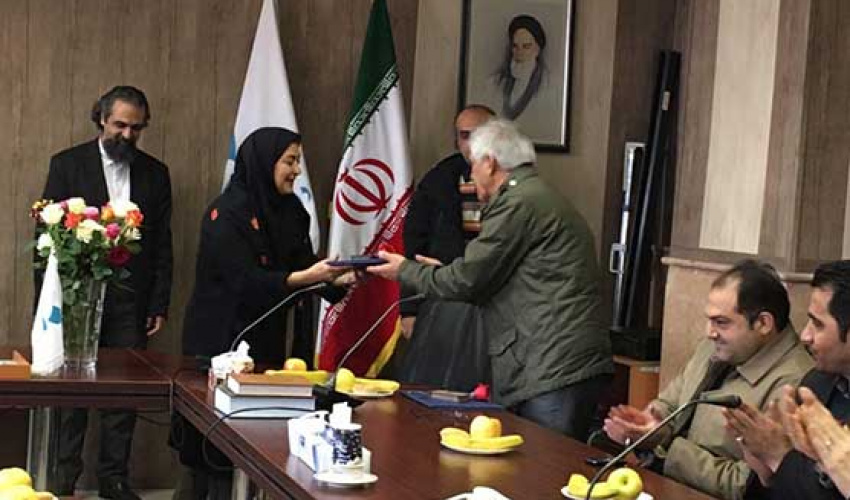 یکی دیگر از همکاران دانشگاه هنر بازنشسته شد