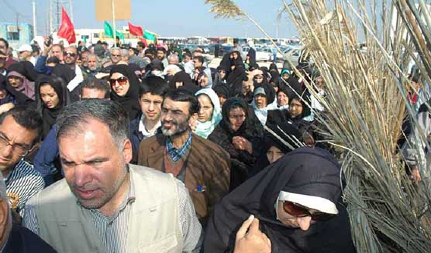 گزارش اردوی راهیان نور، بسیج کارکنان دانشگاه هنر، فروردین ۹۶