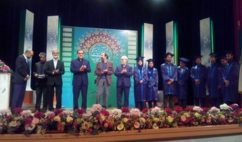 حضور دکتر اکرمی در مراسم آغاز سال تحصیلی 97-96 دانشگاه صدا و سیما