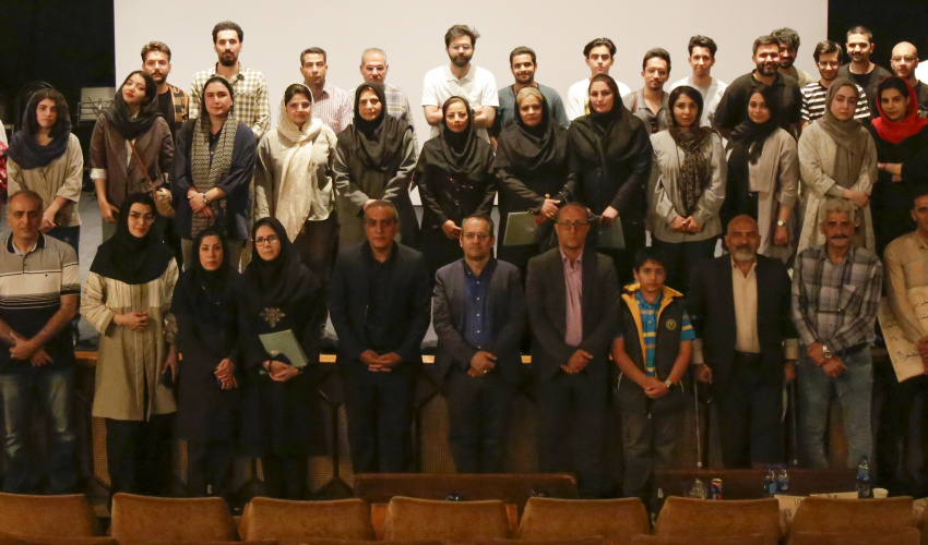 مراسم اختتامیه ی هفته خوابگاه ها در دانشگاه هنر ایران برگزار شد