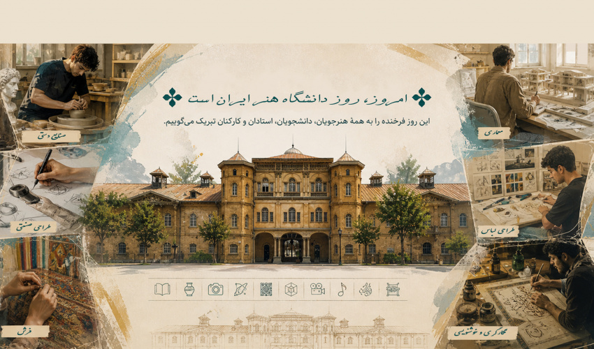 روز دانشگاه هنر ایران گرامی باد